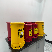 JustRite Oily Waste Can image 0